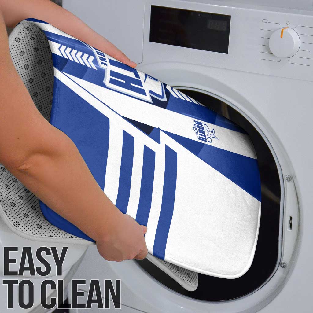 North Melbourne Kangaroos Bathroom Set Modern Geometric Sports Graphic Style