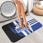 North Melbourne Kangaroos Bathroom Set Modern Geometric Sports Graphic Style