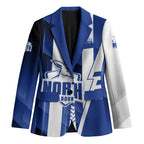 Personalized North Melbourne Kangaroos Blazer Modern Geometric Sports Graphic Style