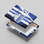 North Melbourne Kangaroos Canvas Wall Art Modern Geometric Sports Graphic Style