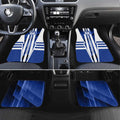 Personalized North Melbourne Kangaroos Car Mats Modern Geometric Sports Graphic Style
