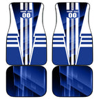 Personalized North Melbourne Kangaroos Car Mats Modern Geometric Sports Graphic Style