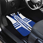 Personalized North Melbourne Kangaroos Car Mats Modern Geometric Sports Graphic Style