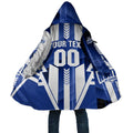 Personalized North Melbourne Kangaroos Cloak Modern Geometric Sports Graphic Style