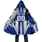 Personalized North Melbourne Kangaroos Cloak Modern Geometric Sports Graphic Style