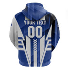 Personalized North Melbourne Kangaroos Hoodie Modern Geometric Sports Graphic Style