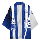 Personalized North Melbourne Kangaroos Kimono Modern Geometric Sports Graphic Style