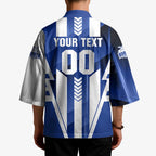 Personalized North Melbourne Kangaroos Kimono Modern Geometric Sports Graphic Style