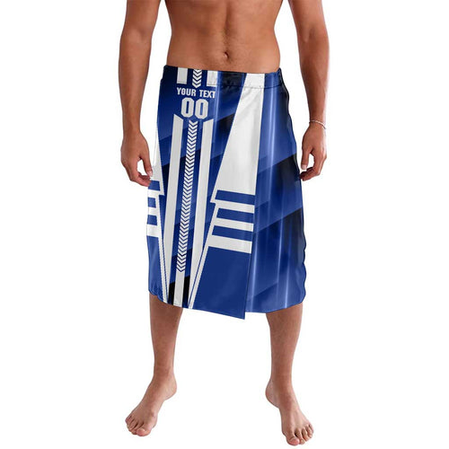 Personalized North Melbourne Kangaroos Lavalava Modern Geometric Sports Graphic Style