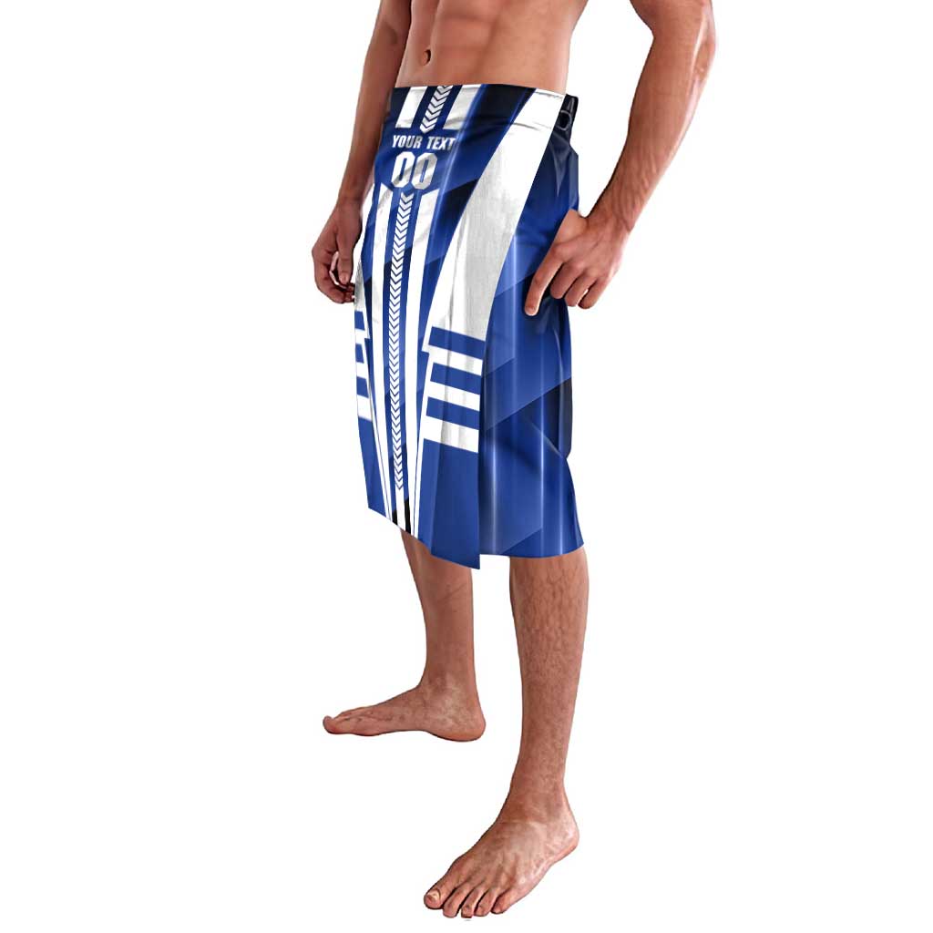 Personalized North Melbourne Kangaroos Lavalava Modern Geometric Sports Graphic Style