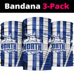 North Melbourne Kangaroos Neck Gaiter Modern Geometric Sports Graphic Style