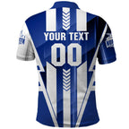 Personalized North Melbourne Kangaroos Polo Shirt Modern Geometric Sports Graphic Style