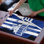 North Melbourne Kangaroos Puzzle Modern Geometric Sports Graphic Style