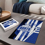 North Melbourne Kangaroos Puzzle Modern Geometric Sports Graphic Style