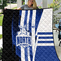 North Melbourne Kangaroos Quilt Modern Geometric Sports Graphic Style