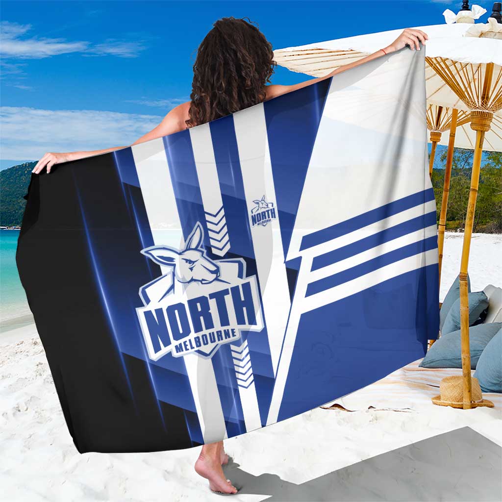 North Melbourne Kangaroos Sarong Modern Geometric Sports Graphic Style