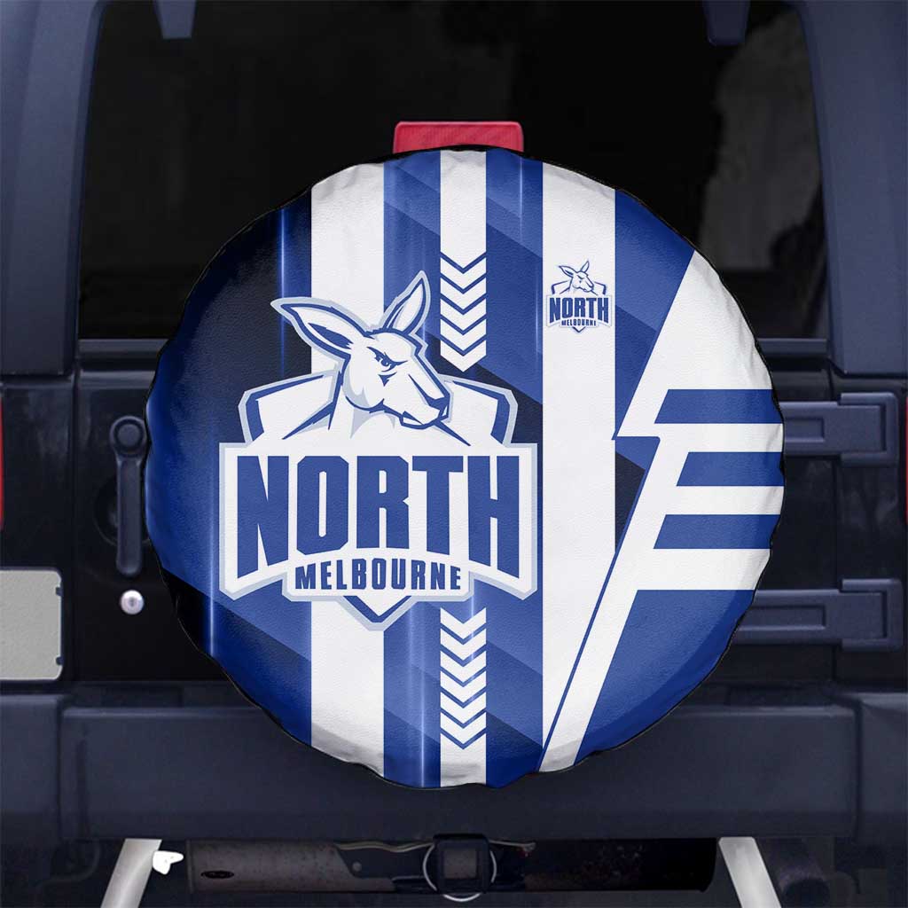 North Melbourne Kangaroos Spare Tire Cover Modern Geometric Sports Graphic Style