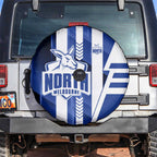 North Melbourne Kangaroos Spare Tire Cover Modern Geometric Sports Graphic Style
