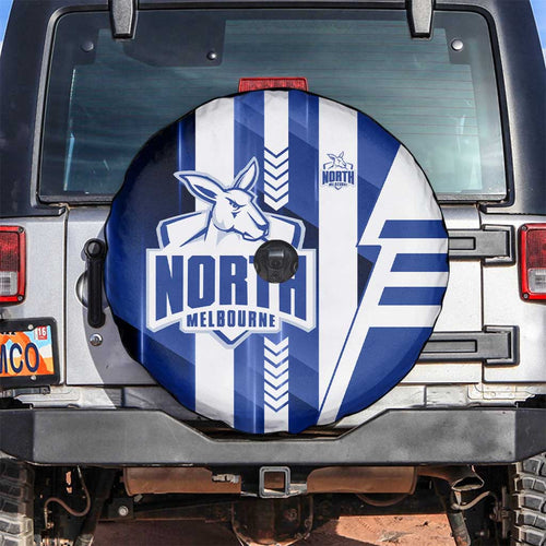 North Melbourne Kangaroos Spare Tire Cover Modern Geometric Sports Graphic Style