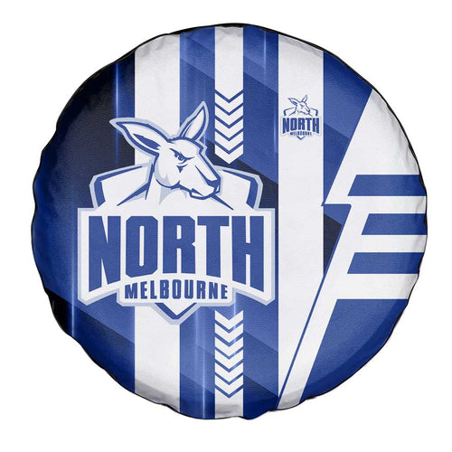 North Melbourne Kangaroos Spare Tire Cover Modern Geometric Sports Graphic Style