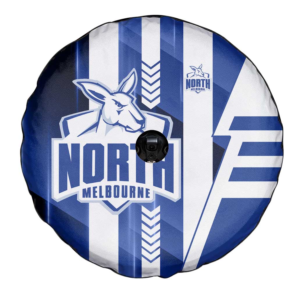 North Melbourne Kangaroos Spare Tire Cover Modern Geometric Sports Graphic Style