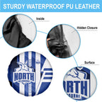 North Melbourne Kangaroos Spare Tire Cover Modern Geometric Sports Graphic Style