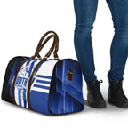 North Melbourne Kangaroos Travel Bag Modern Geometric Sports Graphic Style