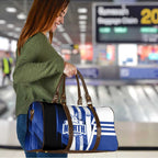 North Melbourne Kangaroos Travel Bag Modern Geometric Sports Graphic Style