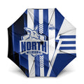 North Melbourne Kangaroos Umbrella Modern Geometric Sports Graphic Style