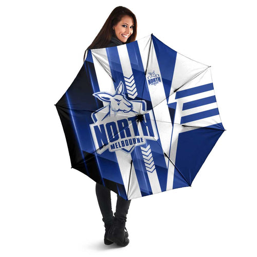North Melbourne Kangaroos Umbrella Modern Geometric Sports Graphic Style