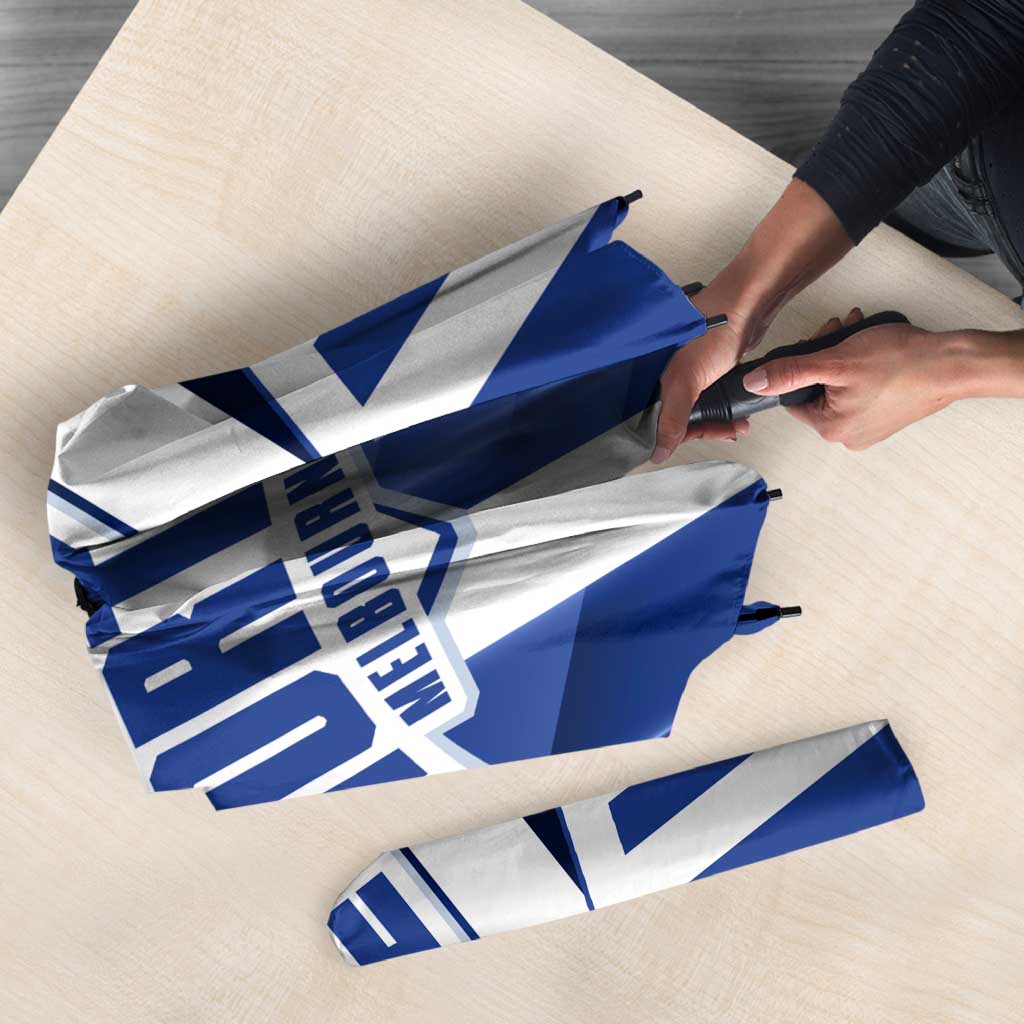 North Melbourne Kangaroos Umbrella Modern Geometric Sports Graphic Style