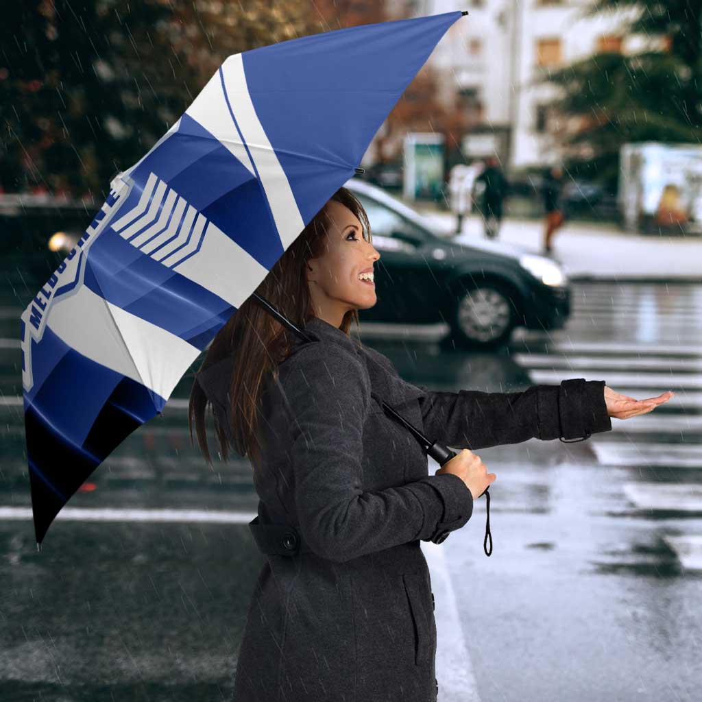North Melbourne Kangaroos Umbrella Modern Geometric Sports Graphic Style