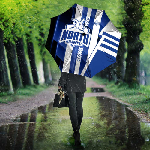 North Melbourne Kangaroos Umbrella Modern Geometric Sports Graphic Style