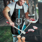 Port Adelaide Power Apron Modern Geometric Sports Graphic Style