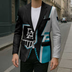 Personalized Port Adelaide Power Blazer Modern Geometric Sports Graphic Style