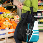 Port Adelaide Power Grocery Bag Modern Geometric Sports Graphic Style