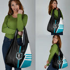 Port Adelaide Power Grocery Bag Modern Geometric Sports Graphic Style