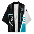 Personalized Port Adelaide Power Kimono Modern Geometric Sports Graphic Style