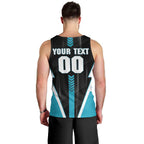 Personalized Port Adelaide Power Men Tank Top Modern Geometric Sports Graphic Style