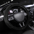 Port Adelaide Power Steering Wheel Cover Modern Geometric Sports Graphic Style