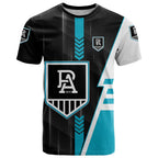 Personalized Port Adelaide Power T Shirt Modern Geometric Sports Graphic Style