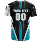Personalized Port Adelaide Power T Shirt Modern Geometric Sports Graphic Style