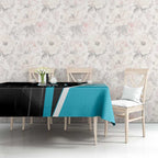 Port Adelaide Power Tablecloth Modern Geometric Sports Graphic Style