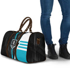 Port Adelaide Power Travel Bag Modern Geometric Sports Graphic Style