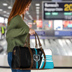 Port Adelaide Power Travel Bag Modern Geometric Sports Graphic Style