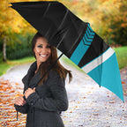 Port Adelaide Power Umbrella Modern Geometric Sports Graphic Style