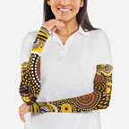 Hawthorn Hawks Arm Sleeves Aboriginal Dot Pattern - Football Mascot Heritage Pride