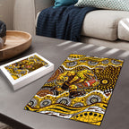 Hawthorn Hawks Puzzle Aboriginal Dot Pattern - Football Mascot Heritage Pride