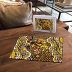 Hawthorn Hawks Puzzle Aboriginal Dot Pattern - Football Mascot Heritage Pride