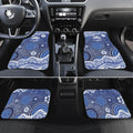 North Melbourne Kangaroos Car Mats Aboriginal Dot Pattern - Football Mascot Heritage Pride
